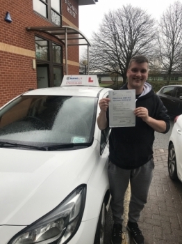 A very happy Brendan this morning at Wrexham Test Centre. A great first time pass for both the theory and practical. Safe driving 🚗🚗🚗🚗🚗